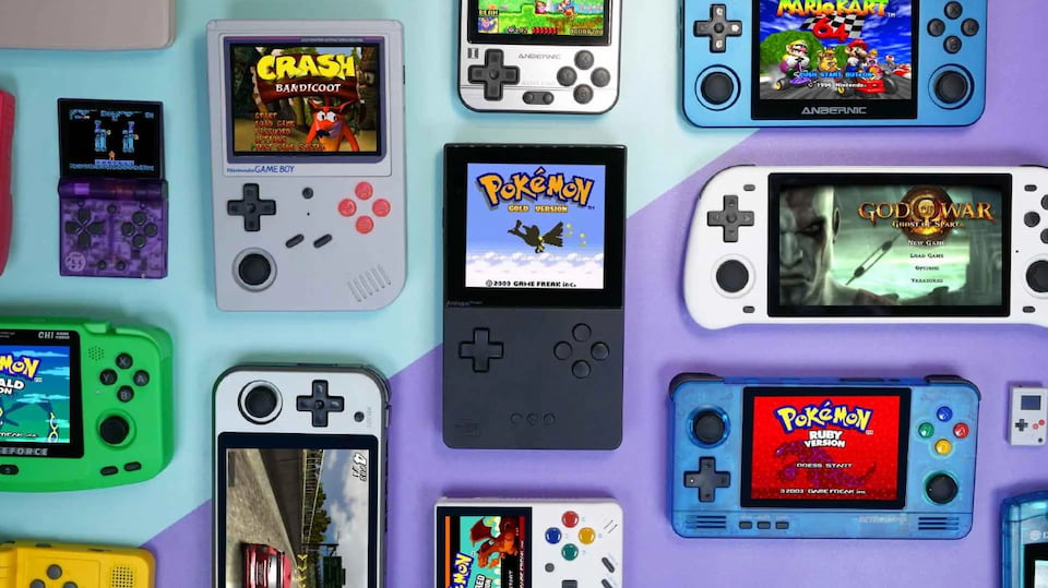 emuladores portatiles en Bilbao con juegos retro instalados