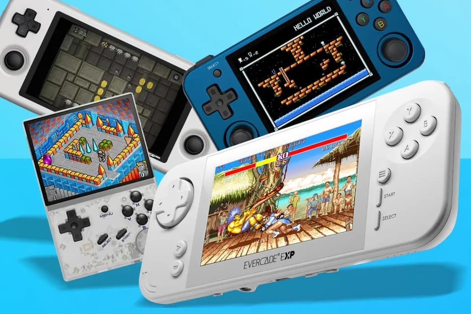tienda de consolas portatiles emuladoras con juegos retro en bilbao